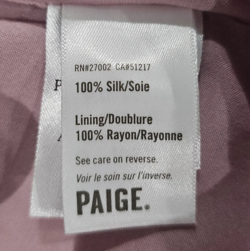 Paige Carmela Dress - Sunrise Pink Multi NWT size XS - Picture 6 of 9